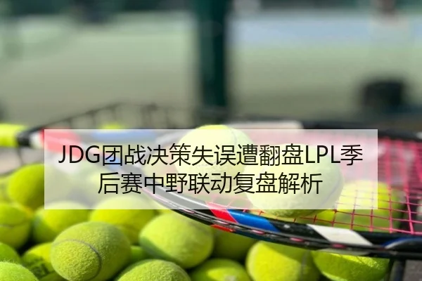 JDG团战决策失误遭翻盘LPL季后赛中野联动复盘解析